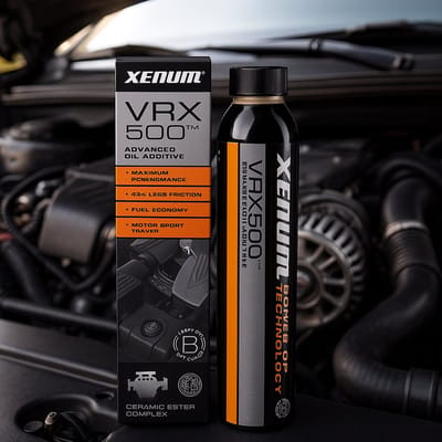 Xenum - VRX 500 Keramisch Motorolie Additief – Voor Benzine & Diesel – Vermindert Slijtage, Geluid en Verbruik – Motorbescherming met ZERO SAPS