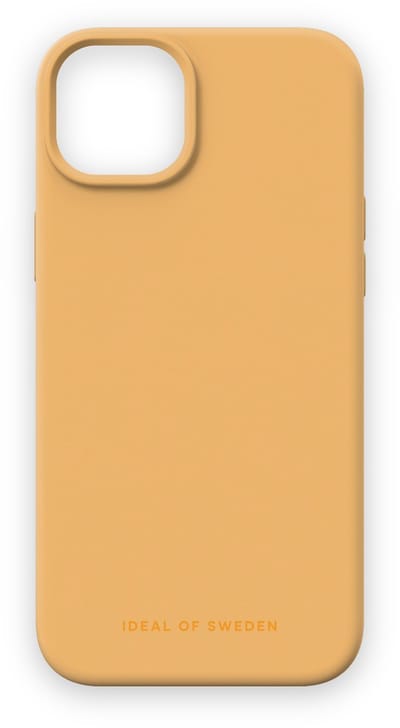 iDeal of Sweden Silicone Case iPhone 15 Plus Apricot