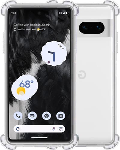 Hoesje geschikt voor Google Pixel 7 – Extreme Shock Case – Cover Transparant