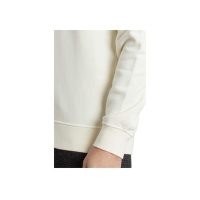 Stone Island Uni Kleur Logo Ronde Hals Lange Mouwen Sweatshirt Heren sweatshirt Off-White K1S156100003S0123-V0093 M white