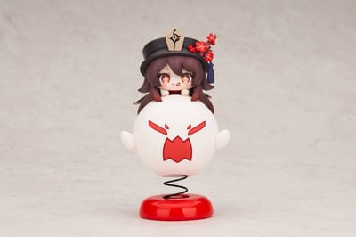 APEX Genshin Impact PVC Statue Hu Tao Chibi Chara Yurayura Stand Ver. (re-run) 10 cm Beeld