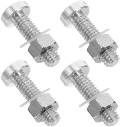 Platenspeler Schroeven - Reparatieset Element - Muziek Luisteren - Nauwkeurige Stylus Uitlijning - M25 - Zilver