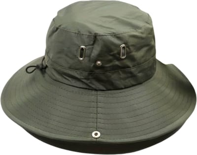 Nivard Zonnehoed - Reishoed - UV Beschermende Hoed - Bucket Hat - Festival - Pet - Hoedje Voor Dames & Heren - Hoofdbescherming - Legergroen
