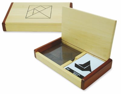 HOT Games tangram houten puzzelspel dubbel kist 60 voorbeelden.