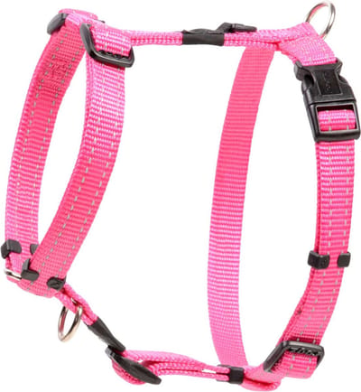 Rogz Utility Tuig Roze - Hondenharnas - S 23-37x1.1 Cm