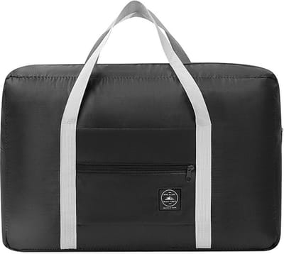 Opvouwbare reistas – handbagage – past onder de stoel – cabinebagage – lichtgewicht weekendtas – unisex – 30 x 45 x 13,5 cm – zwart
