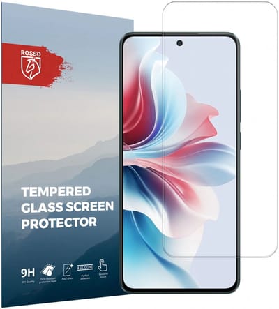 Rosso Screen Protector Geschikt voor Oppo Reno 11 F | 9H Tempered Glass | Glasplaatje | Beschermlaag | Beschermglas | 9H Hardheid