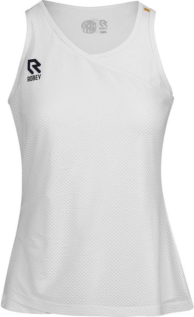 Robey Tennis Smash Tank Top Dames - Wit | Maat: L
