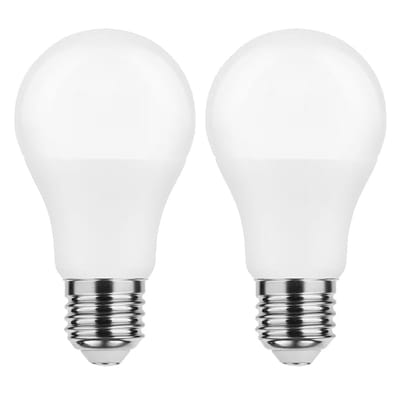 Modee Smart E27 LED Lamp 8.8W Dag/Nacht Sensor - 806lm - 4000K - Neutraal Wit - Globe A60 - Vervangt 60W Halogeen Gloeilamp - 2 stuks
