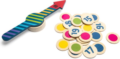 BS Toys De Buiten Pijl - hout - FSC - Vanaf 4 Jaar - 24 chips - 2 tot 24 spelers