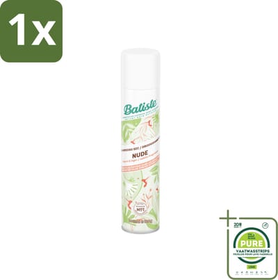 1 x Batiste - Nude - Droogshampoo - Frisse Look - Volume en Textuur - 200ml - Droogshampoo - Batiste - Nude - Fris Haar - Natuurlijke Droogshampoo