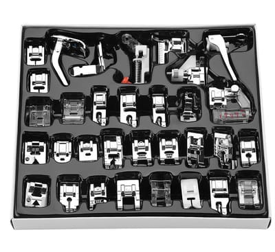 32-delige naaivoetenset - Universeel - 32 stuks/set - Naaiaccessoires - Naaimachinevoeten - Naaimachinevoetenset - Naaimachineaccessoires