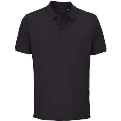 SOLS Unisex Pegase Piqué Poloshirt voor Volwassenen (Koolstofgrijs)