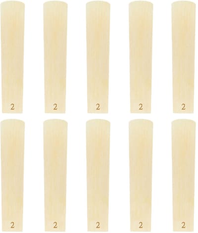 Dailygoods- Saxofoonrieten Professionele Kwaliteit - 10 Stuks - Soepele Speelbaarheid - Rijke Klank - Rietmateriaal - Geschikt voor Beginners en Gevorderden - Riet