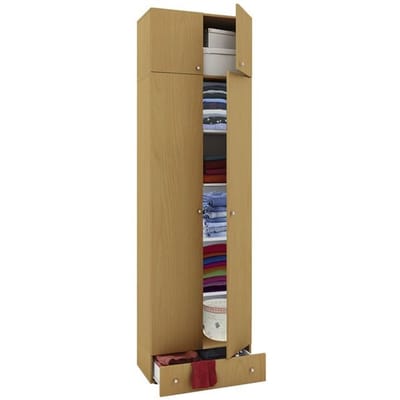 Houten kledingkast Multifunctionele kledingkast Halkast Multifunctionele kledingkast Vandol