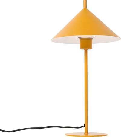 QAZQA triangolo - Design Tafellamp - 1 lichts - H 50 cm - Geel - Woonkamer | Slaapkamer | Keuken