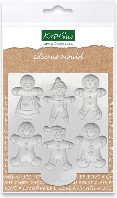 Katy Sue Siliconen Mal Gingerbread People