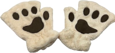 Heerlijk zachte gevoerde vingerloze handschoenen - Beren klauw - Katten klauw - Kat - Beer - Winters - Gewatteerd - Zacht - Glove