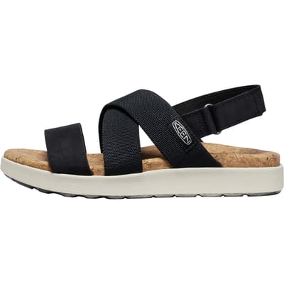 Keen Elle Criss Cross Black/birch Size: 36 | Sandals Outlet | Dames | Zwart