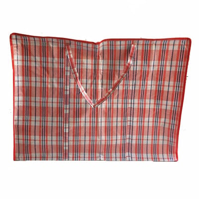 MixMamas Big Shopper / Opbergtas / Waszak XL - 70 x 50 cm - Set van 2 - Rood