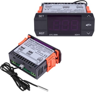 Digitale Temperatuurregelaar met Sondesensor - Nauwkeurig -55 tot 120 °C - 110-220V