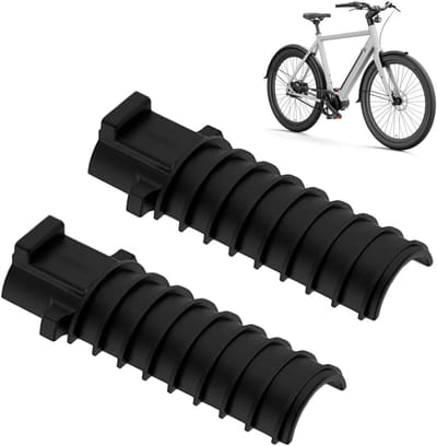 Zadelpen Batterij Adapter - Elektrische Houder - Fietsen Ondersteuning - Snel Ontgrendelingsmechanisme - 20-23 mm - Zwart