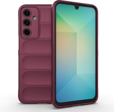 Coverup Hoesje - Geschikt voor Samsung Galaxy A16 Hoesje - Coverup Hands-On Rugged Back Cover - Bordeaux