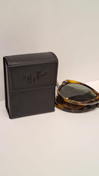 Ray-Ban Folding Etui Zwart