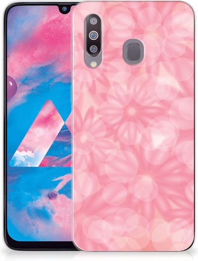 Samsung Galaxy M30 TPU Case Spring Flowers