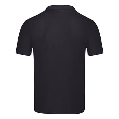 Fruit of the Loom Unisex Adult Origineel Poloshirt (Zwart)
