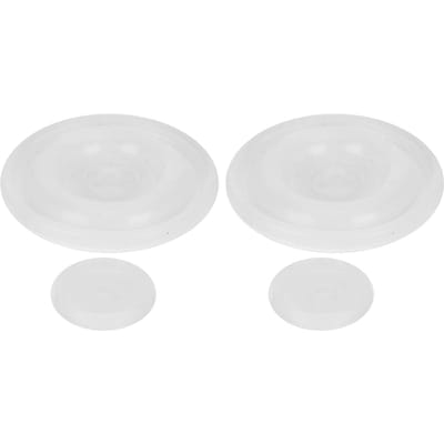 4 stuks Rubber Melkpulsatormembranen voor HLP07 Koeienmelkmachine Reserveonderdelen(Pulsator