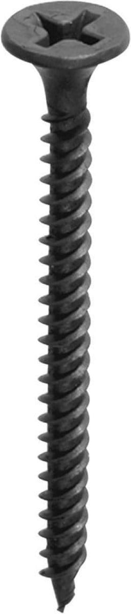 Gips-plaat-schroef 3.5x35mm. lang. 20 stuks SCHROEVEN. zwart-gefostateerd. I-fix.