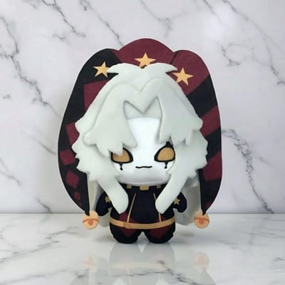 Op Voorraad 10cm Pierrot De Freak Circus Freaks Pluche Pop Schattige Anime Periferie Speelgoed Verjaardag Kerstcadeau 10cm