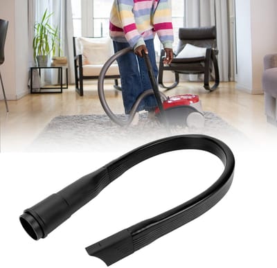 Dailygoods- Spleetmondstuk flexibel 620 mm - Stofzuigeraccessoires - Universeel voor 32 mm - Zuigmond - Reinigen onder meubels - Zacht rubber. - Stofzuigermondstuk