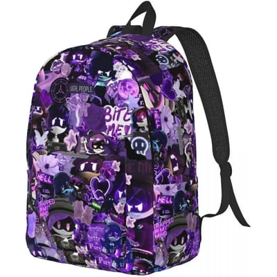 Murder Drones Uzi Collage Rugzak Outdoor Middelbare School Wandelen Reizen Cartoon Schattige Dagrugzak Mannen Vrouwen Laptop Computer Schoudertas