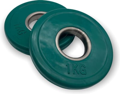 Padisport - Bumper Plates - 1 KG - Olympische Halterschijven - Bumper Plate 1kg - Olympische Gewichten - Halterschijven - Halterschijf 1 Kg