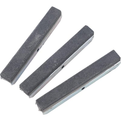 3PCS Pierre à roder cylindre 3in Opération efficace Performance stable Pierres à roder cylindre à 3 bras gray