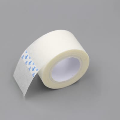 4 Rollen Papier Verbandmiddelen Chirurgisch Plakband: 2,5 cm x 9,1 m, Lichtgewicht, Ademend, Microporeus, Zelfklevend, Latexvrij, Hypoallergeen 1" x 10 Yards (2.5cm*9.14m) white