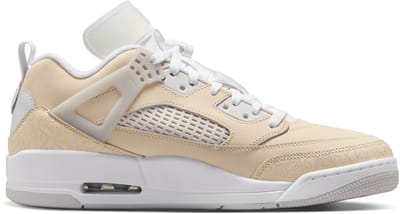 Jordan Spizike Low - Maat 44.5 - Sanddrift/Wit/Wit/Vast Grey / Wit Grijs - Spizike Low - Lifestyle - Heren Sneakers voor Mannen - Doos zonder deksel