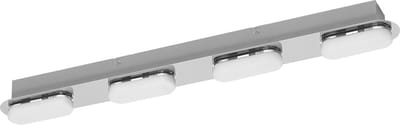 LEDVANCE Armatuur: voor plafond, BATHROOM DECORATIVE CEILING AND WALL WITH WIFI TECHNOLOGY / 27 W, 22-…24- V, stralingshoek: 11-, Tunable White, 3-65- K, body materiaal: acrylonit. butad. styrene (a, IP44