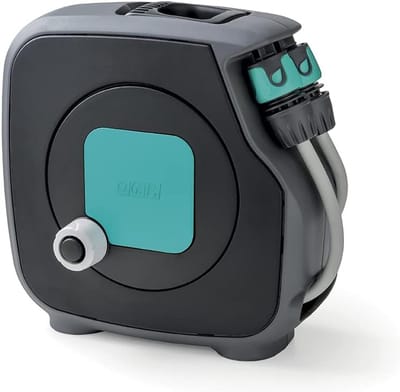 Compacte Mini Slangbox voor Bewatering met 11,5 m Slang - Ideaal voor Tuinen en Balkons