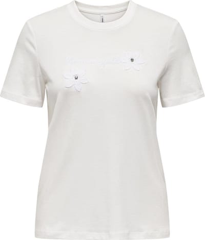 ONLY - ONLCAMI LIFE REG S/S DETAIL TOP BOX JRS - Meisjes - T-shirts