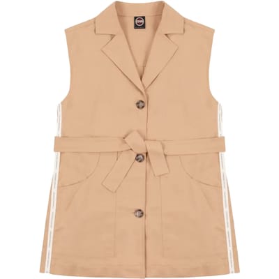 Mouwloze linnen blouse voor dames Colmar