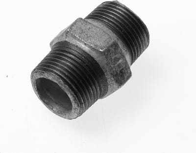 Nefit Ind Nr280 dubbele nippel met 2 x buitendraad 3/4 gegalvaniseerd