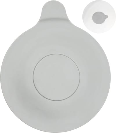 Verstopper voor Afvoer - Badstop Douchestop - Water Besparen - Universele Pasvorm - 13 cm - Grijs