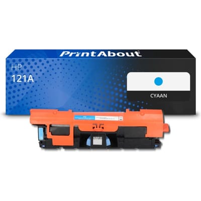 PrintAbout huismerk Toner 121A (C9701A) Cyaan Geschikt voor HP