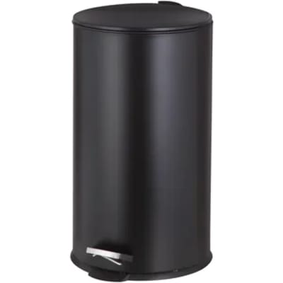 Decomode Pedaalemmer New - Metaal - Zwart - 25x25x36.5cm - 12l