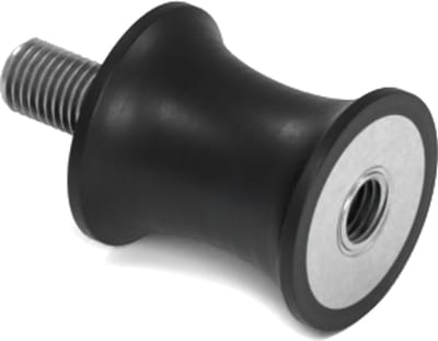 Rubbermagazijn - Tailledemper - Type B/F - 26/18x28mm - M8 - Set 10 stuks