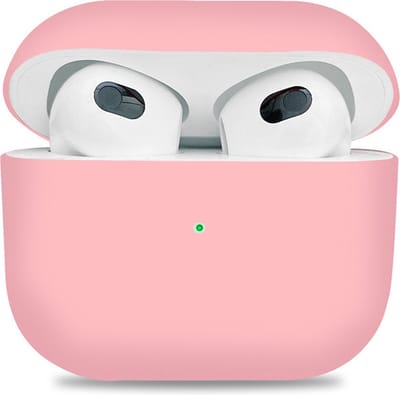 New Age Devi - Hoesje geschikt voor Apple AirPods 3 - Roze
