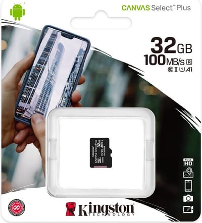 Kingston microSD kaart 32 GB